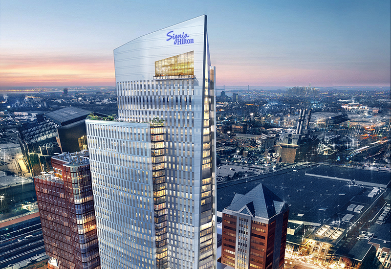 Rendering of the Signia Hilton Indianapolis ( 2019 Hilton) Rendering of the Signia Hilton Indianapolis ( 2019 Hilton)