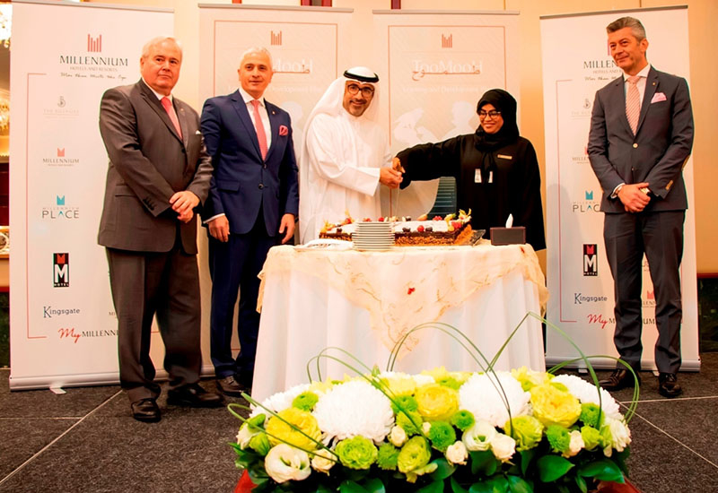 Ali Hamad Lakhraim Alzaabi, president of Millennium Hotels and Resorts MEA, launches TooMooh in the UAE Ali Hamad Lakhraim Alzaabi, president of Millennium Hotels and Resorts MEA, launches TooMooh in the UAE