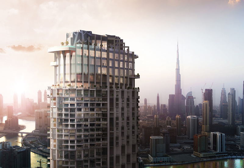 A render of the SLS Dubai Hotel & Residences A render of the SLS Dubai Hotel & Residences