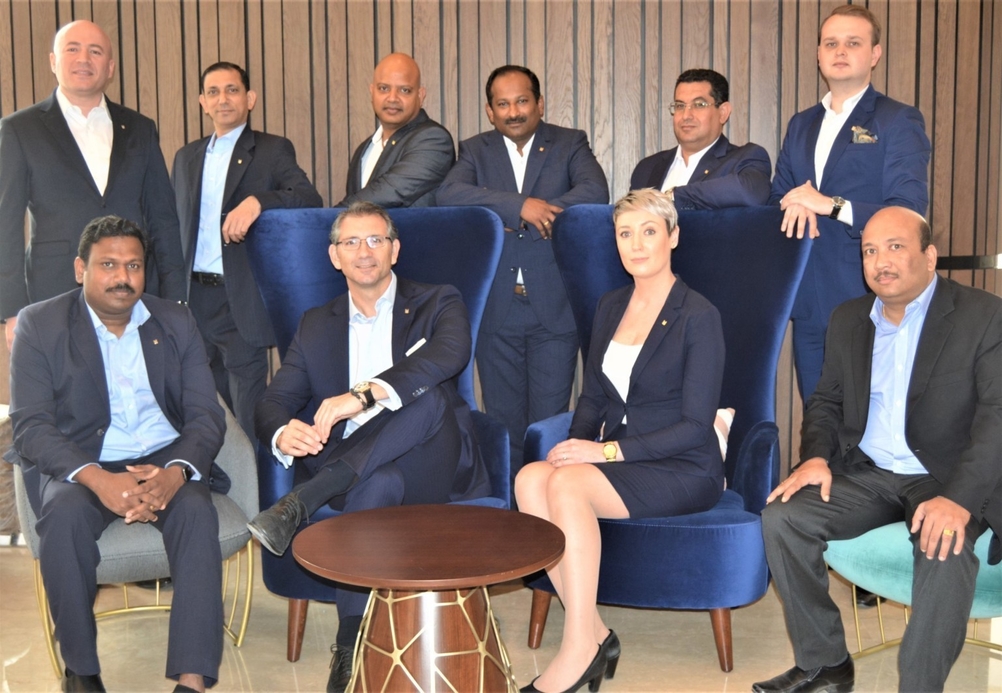 Seating left to right: Sajith Pillai - IT manager; Manuel Garcia - general manager; Ingrida Baltrusaityte - executive housekeeper and Rahul Punnapully - procurement manager
Standing left to right: Ahmed Khaled - security manager; Subramanian Krishnan - director revenue; Dhinakaran Kuppusamy - director of human resources; Hareesh Haridasan - director finance & business support; Ismail Aly Elgammal - director of engineering; Jan Majerski - front office manager
Seating left to right: Sajith Pillai - IT manager; Manuel Garcia - general manager; Ingrida Baltrusaityte - executive housekeeper and Rahul Punnapully - procurement manager
Standing left to right: Ahmed Khaled - security manager; Subramanian Krishnan - director revenue; Dhinakaran Kuppusamy - director of human resources; Hareesh Haridasan - director finance & business support; Ismail Aly Elgammal - director of engineering; Jan Majerski - front office manager