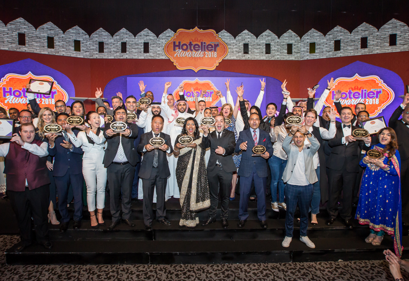 The winners assemble at the Hotelier Middle East Awards 2018 The winners assemble at the Hotelier Middle East Awards 2018