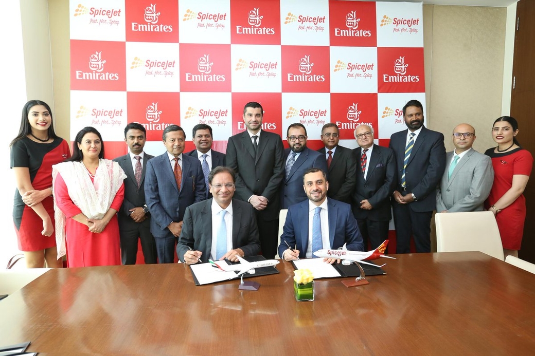 Emirates airline, India, Uae, Spicejet Emirates airline, India, Uae, Spicejet