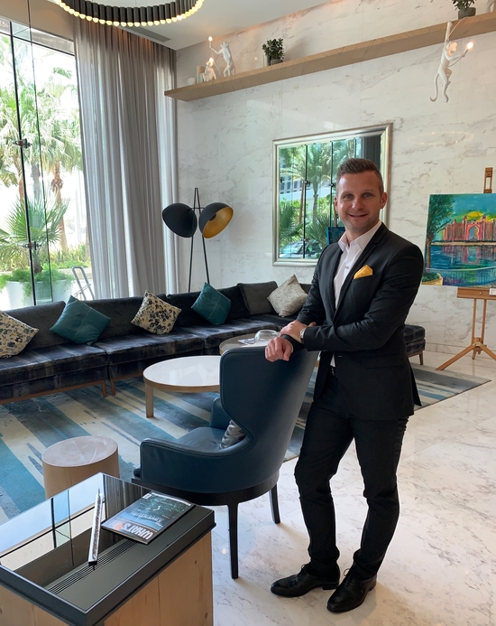 Lubk moved to Dubai immediately after completing his degree from SRH Hotel Akademie in Dresden, Germany Lubk moved to Dubai immediately after completing his degree from SRH Hotel Akademie in Dresden, Germany