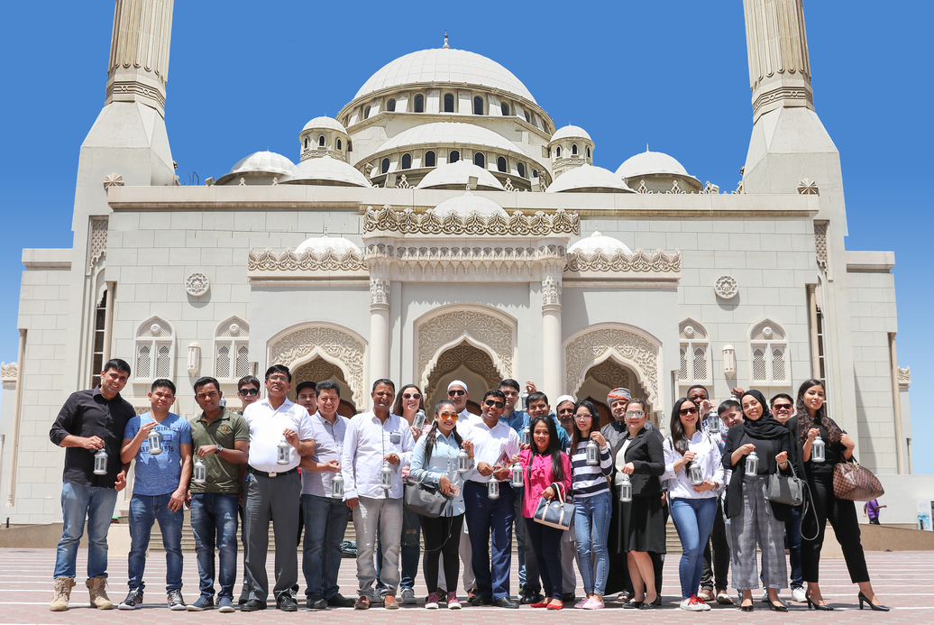 The initiative brought together more than 30 colleagues and guests from different nationalities. The initiative brought together more than 30 colleagues and guests from different nationalities.