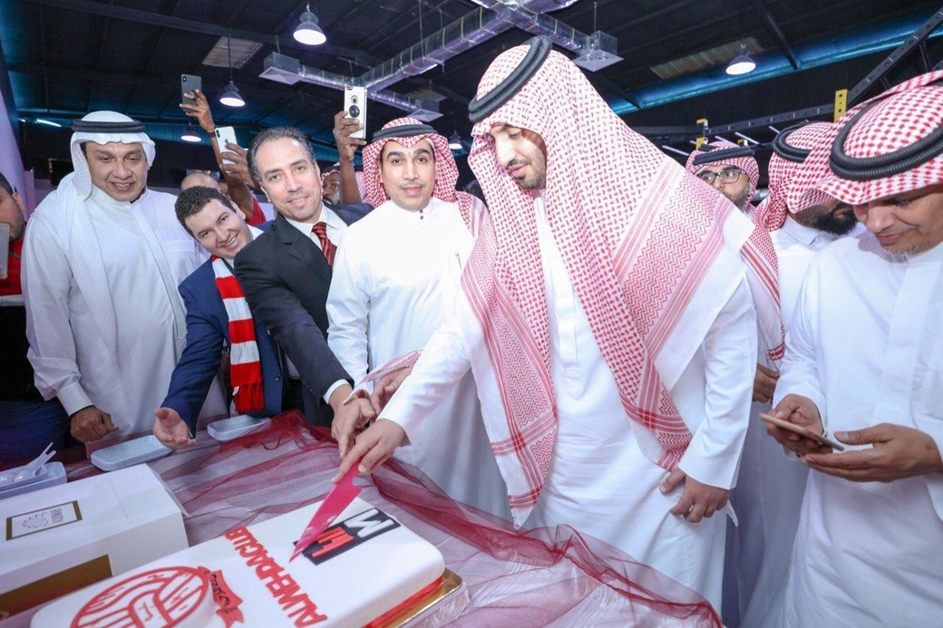 The opening of the fitness center took place in the presence of Prince Abdullah bin AbdulAziz bin Faisal bin Abdul Majeed bin AbdulAziz Al Saud. The opening of the fitness center took place in the presence of Prince Abdullah bin AbdulAziz bin Faisal bin Abdul Majeed bin AbdulAziz Al Saud.