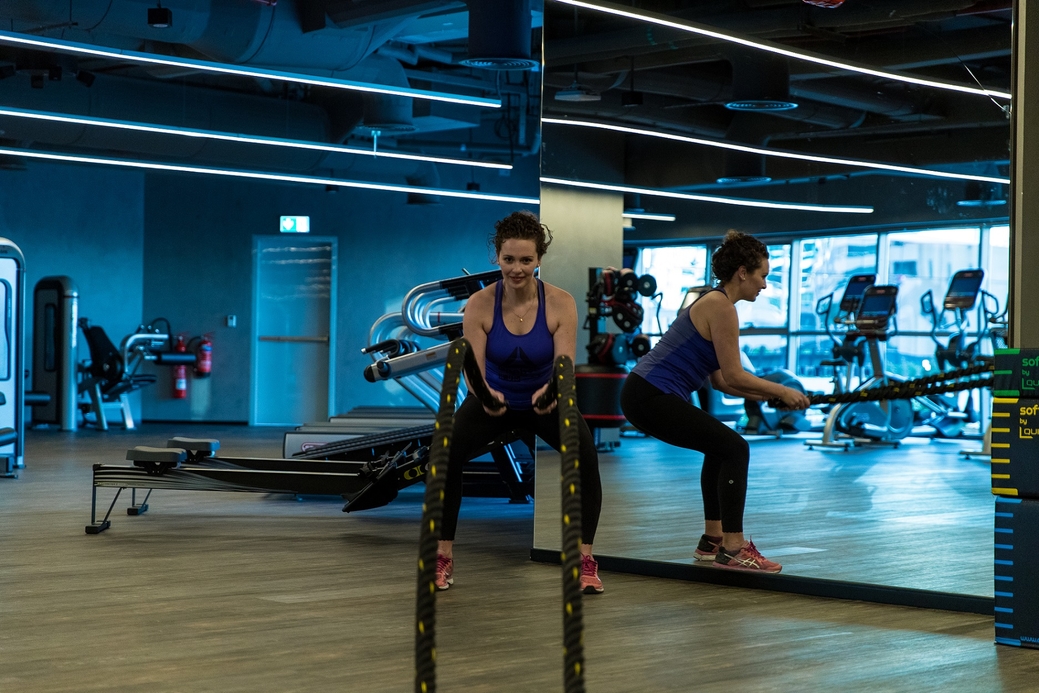 The gym also offers group classes that range from cardio and circuit training, to Tai Chi and Pilates sessions The gym also offers group classes that range from cardio and circuit training, to Tai Chi and Pilates sessions