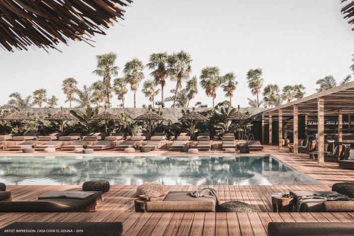 Casa Cook (pictured) will open from October 2019 Casa Cook (pictured) will open from October 2019