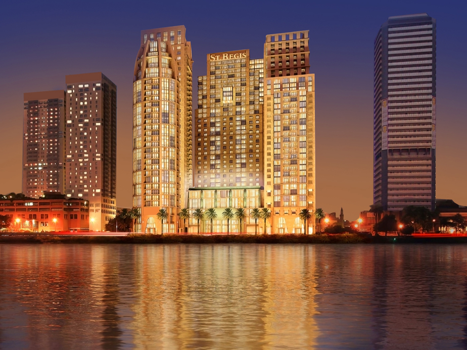 The St Regis hotel in Cairo The St Regis hotel in Cairo