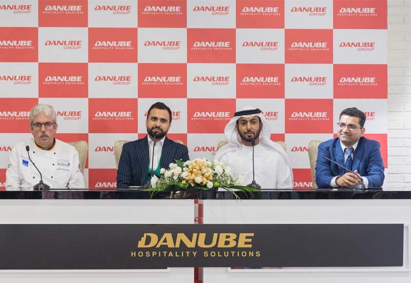 Danube Hospitality Solutions was launched at a press conference in Dubai Danube Hospitality Solutions was launched at a press conference in Dubai