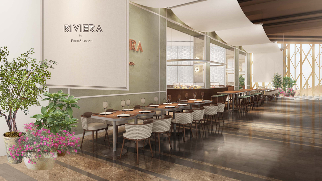 Riviera is located in Kuwait's The Avenues mall Riviera is located in Kuwait's The Avenues mall