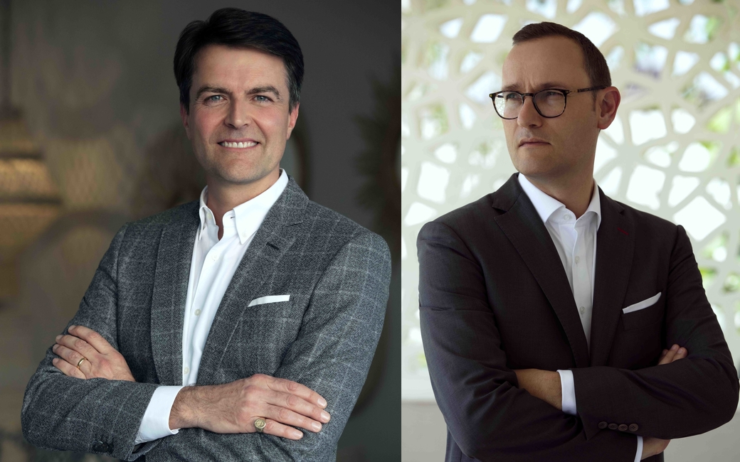 Brett Armitage and Philippe Zuber. Brett Armitage and Philippe Zuber.