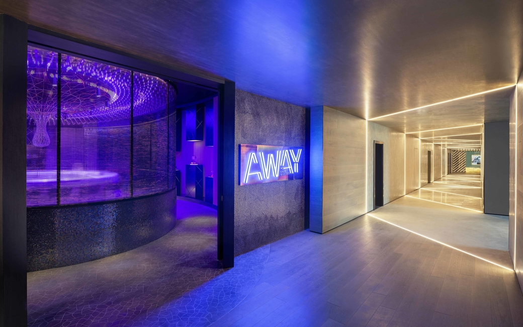 AWAY Spa entrance AWAY Spa entrance