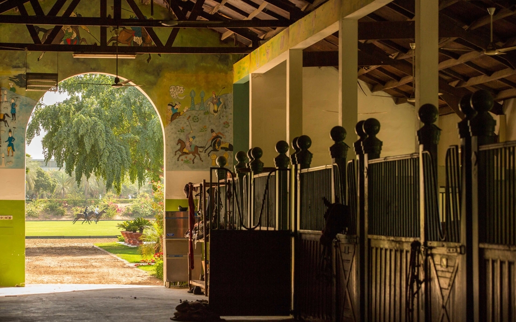The property features a polo and riding school The property features a polo and riding school