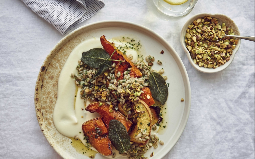 Baked pumpkin & butternut squash Baked pumpkin & butternut squash