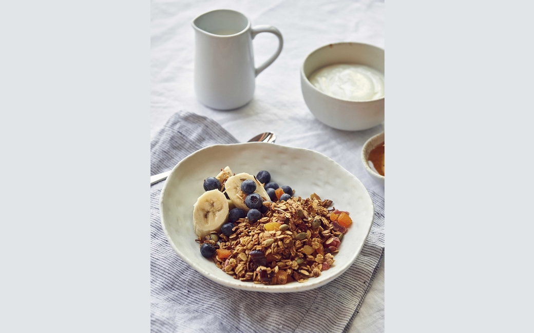 Coconut flaxseed granola Coconut flaxseed granola