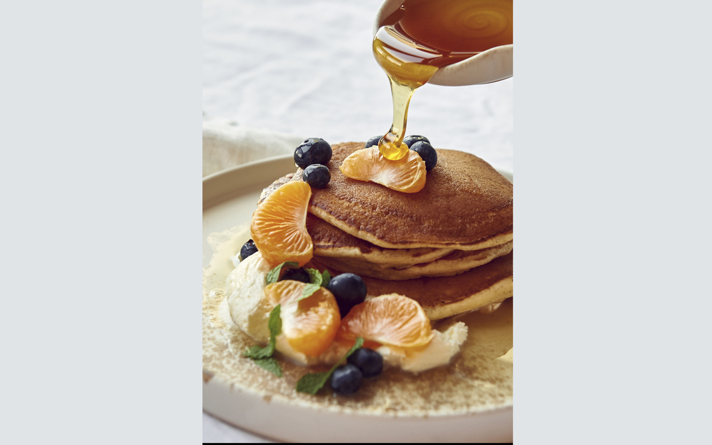 Vanilla pancakes Vanilla pancakes