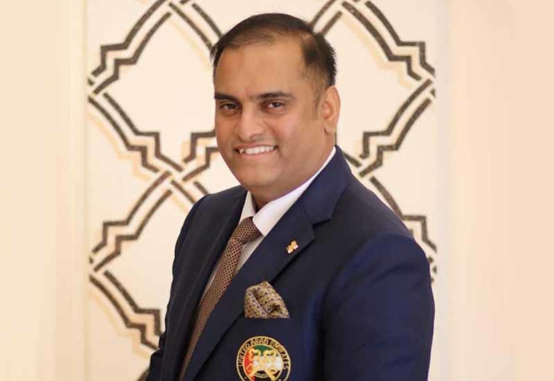 Abey Sam the chief concierge at JW Marriott Marquis and the national president of Les Clefs d'Or UAE Abey Sam the chief concierge at JW Marriott Marquis and the national president of Les Clefs d'Or UAE
