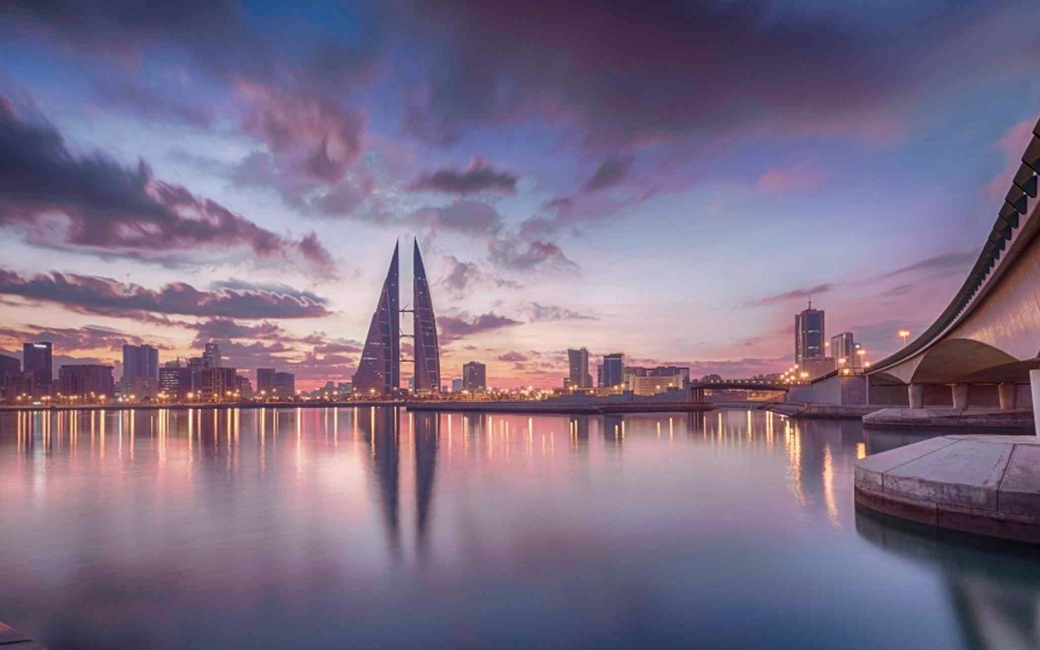 Bahrain skyline Bahrain skyline