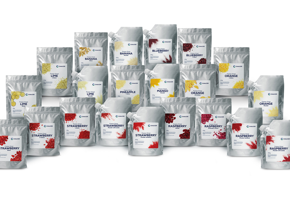 Chaucer's new range Chaucer's new range