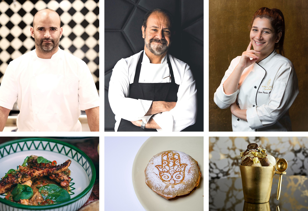 The latest ThreeChefsDinner will have a modern Middle Eastern theme The latest ThreeChefsDinner will have a modern Middle Eastern theme