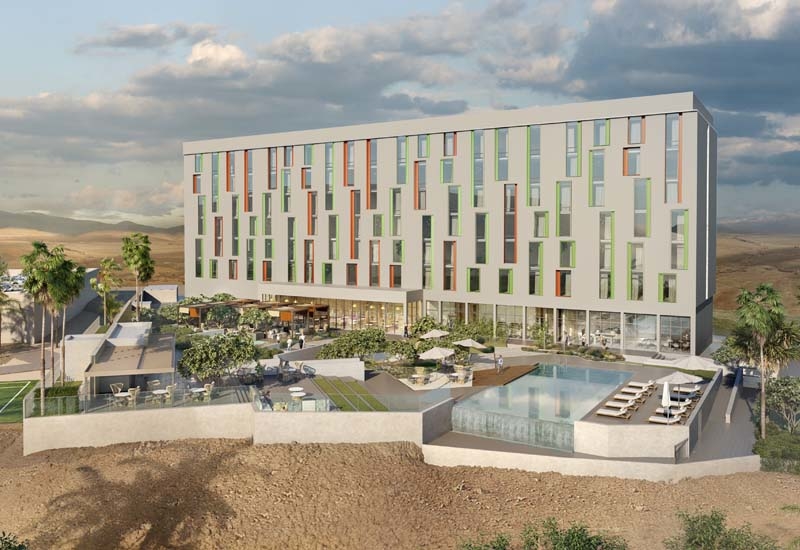 The hotel will comprise 282 keys The hotel will comprise 282 keys