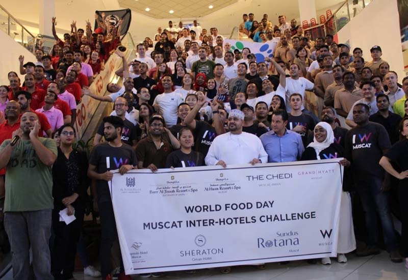 In its third annual edition this year, teams managed to raise OMR 6,092 In its third annual edition this year, teams managed to raise OMR 6,092