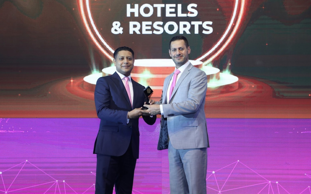 Millennium Hotels & Resorts Middle East & Africa’s CEO, Kevork Deldelian received the award Millennium Hotels & Resorts Middle East & Africa’s CEO, Kevork Deldelian received the award