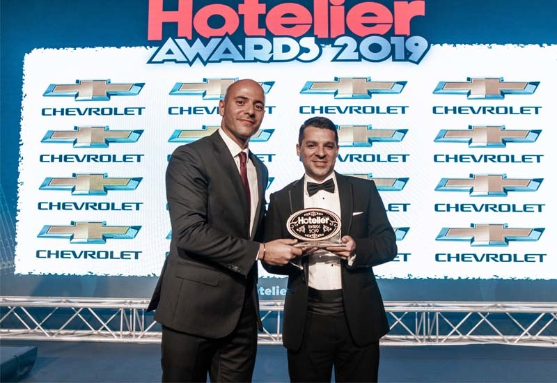 Cristiano Moulin from The Ritz-Carlton Ras Al Khaimah won the Marketing & PR Person of the Year Cristiano Moulin from The Ritz-Carlton Ras Al Khaimah won the Marketing & PR Person of the Year