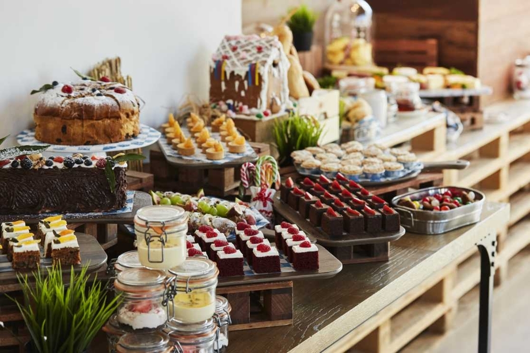 Festive dining offerings include the Holiday Bench Brunch and the Family Festive dinner at The Daily Festive dining offerings include the Holiday Bench Brunch and the Family Festive dinner at The Daily