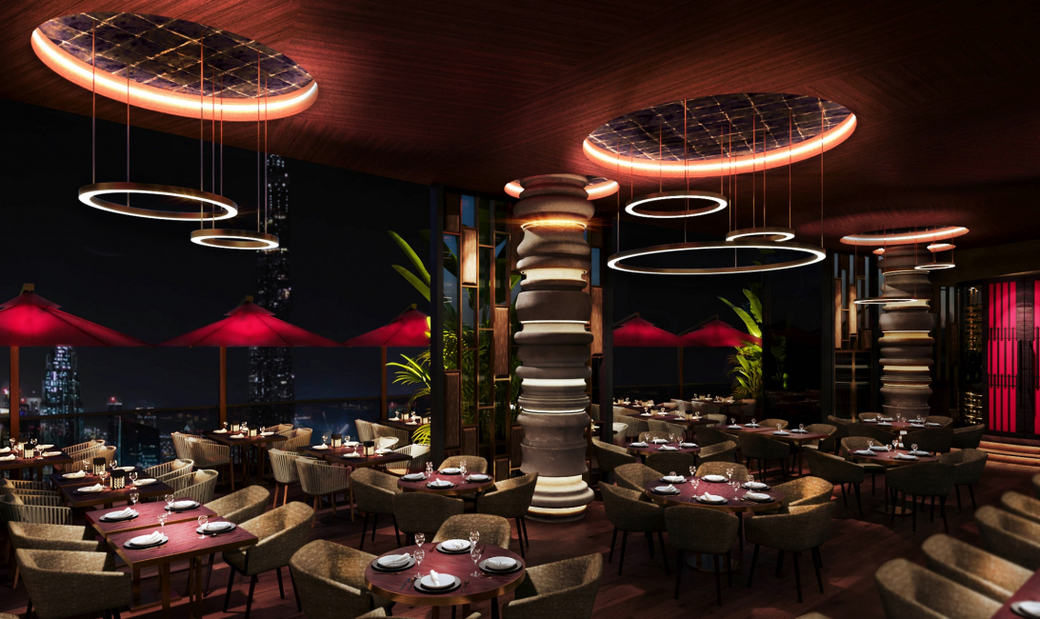 To be located at the newly opened Address Sky View in Downtown Dubai, Cé La Vi will offer a restaurant, sky bar, club lounge, and pool deck with infinity pool overlooking Burj Khalifa To be located at the newly opened Address Sky View in Downtown Dubai, Cé La Vi will offer a restaurant, sky bar, club lounge, and pool deck with infinity pool overlooking Burj Khalifa
