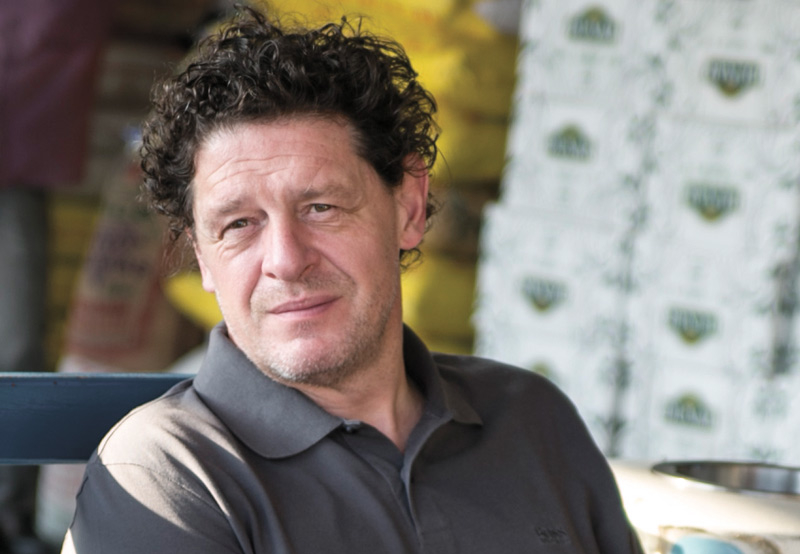 Despite winning, and giving up, three Michelin stars in the 1990s, White also said that he believes the food to be the third most important part of a meal Despite winning, and giving up, three Michelin stars in the 1990s, White also said that he believes the food to be the third most important part of a meal