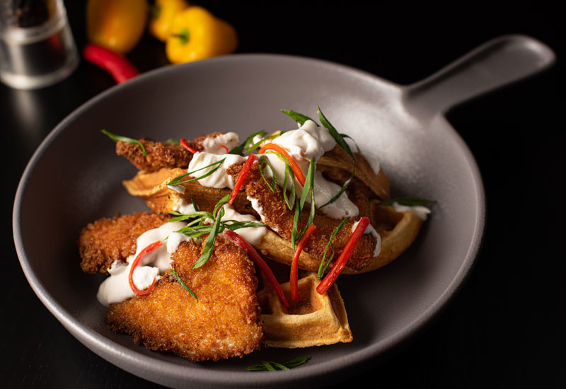 Helmed by chef Nicolas Madueno, the menu consists of steaks, wings, tacos, burgers and ribs Helmed by chef Nicolas Madueno, the menu consists of steaks, wings, tacos, burgers and ribs