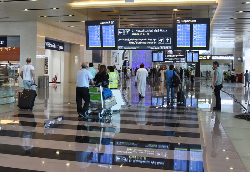 The airport suspended flight operations after officials spotted a drone flying over the airport. Image: ONA The airport suspended flight operations after officials spotted a drone flying over the airport. Image: ONA
