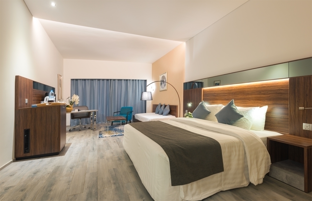 Room rates starting from AED 380 per room per night Room rates starting from AED 380 per room per night