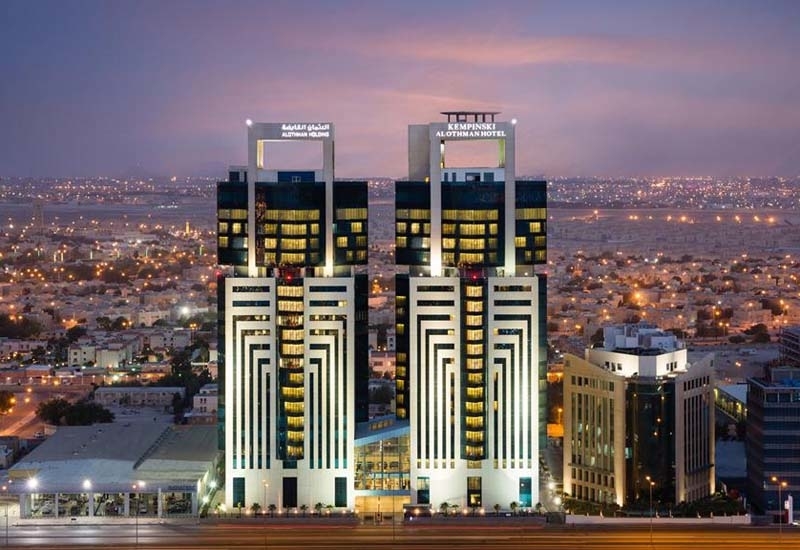 The exterior of the Kempinski Al Othman Hotel Al Khobar The exterior of the Kempinski Al Othman Hotel Al Khobar