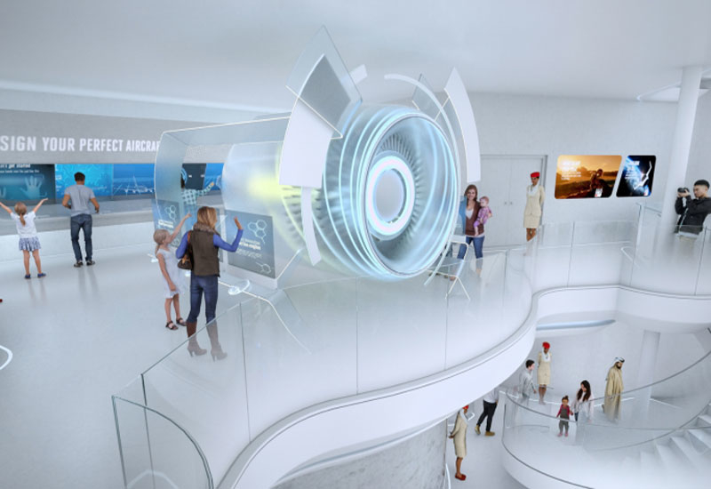 Once completed, it will showcase the expected future of commercial aviation in 2071. Once completed, it will showcase the expected future of commercial aviation in 2071.