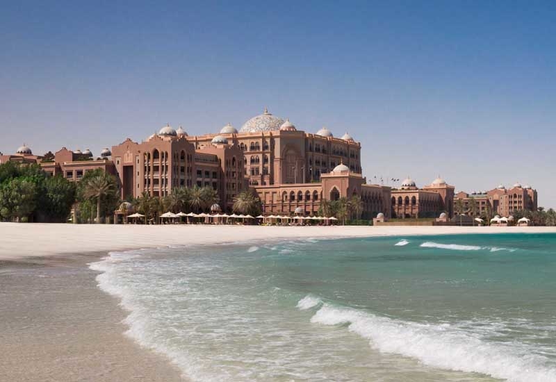 The Emirates Palace hotel sits on a 1.3-kilometre private beachfront, featuring 394 guestrooms and suites, 12 restaurants and bars, 40 meeting rooms, a concert grade auditorium and a ballroom that can accommodate up to 2,500 people The Emirates Palace hotel sits on a 1.3-kilometre private beachfront, featuring 394 guestrooms and suites, 12 restaurants and bars, 40 meeting rooms, a concert grade auditorium and a ballroom that can accommodate up to 2,500 people