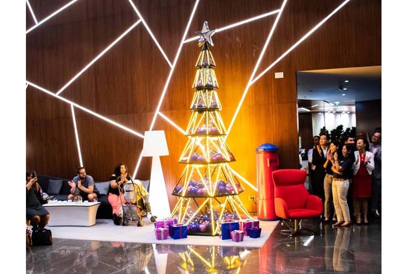The hotel conducted a tree lighting ceremony earlier this month, welcoming hotel guests and visitors to get into the festive spirit The hotel conducted a tree lighting ceremony earlier this month, welcoming hotel guests and visitors to get into the festive spirit