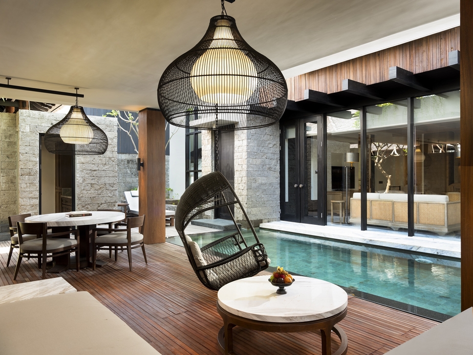 The one, two, and three-bedroom pool villas offer visitors complete privacy and spacious indoor-outdoor living The one, two, and three-bedroom pool villas offer visitors complete privacy and spacious indoor-outdoor living