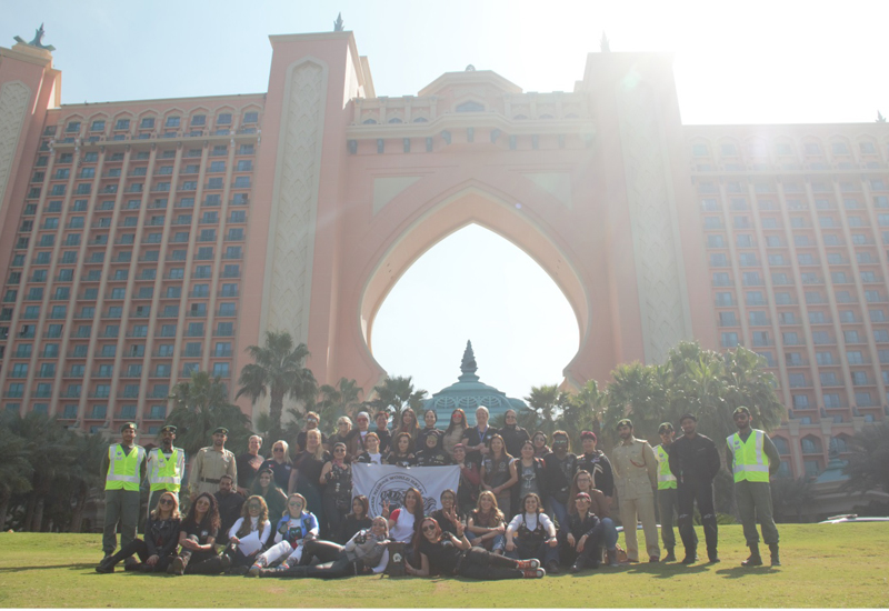 Culminating on February 1, more than 50 female bikers took part Culminating on February 1, more than 50 female bikers took part
