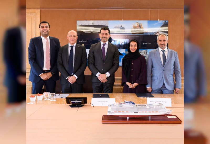 The deal was signed by Noura Rashid Al Dhaheri and Gianna Onorata The deal was signed by Noura Rashid Al Dhaheri and Gianna Onorata