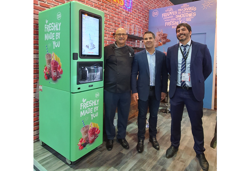 The Fresh Blender is capable of preparing customised smoothies, shakes and frappes in under two minutes The Fresh Blender is capable of preparing customised smoothies, shakes and frappes in under two minutes
