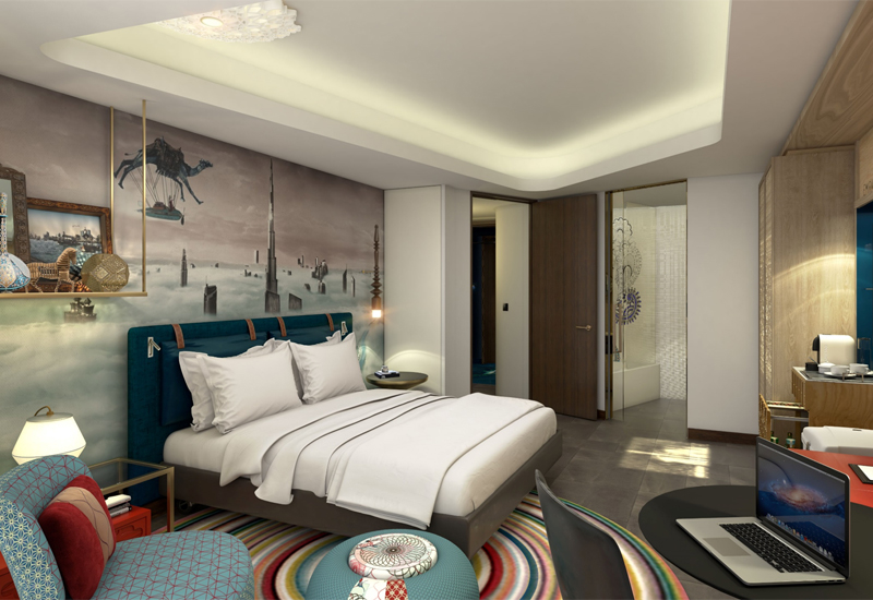 Once open, the property will comprise 269 rooms across 17 floors Once open, the property will comprise 269 rooms across 17 floors