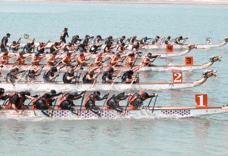 Dragon boat festivals were originally held by fishing communities along Chinese rivers Dragon boat festivals were originally held by fishing communities along Chinese rivers
