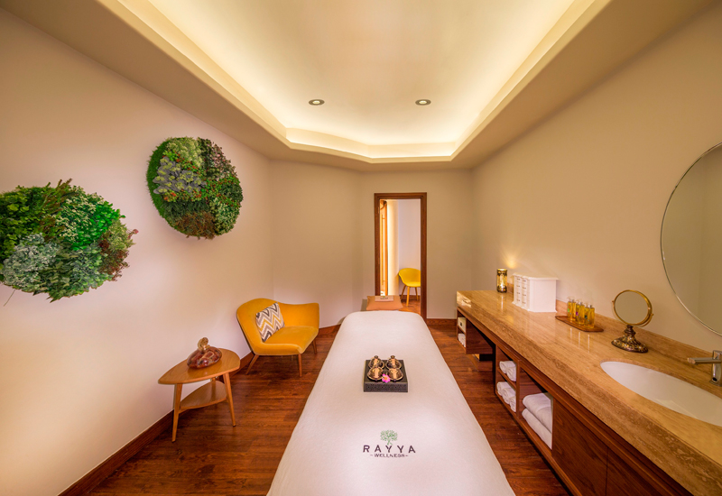 The spa features separate treatment areas for men and women The spa features separate treatment areas for men and women