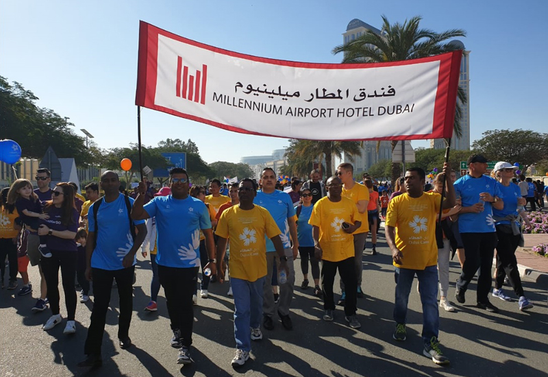 The walk was held at Dubai Creek Park last month The walk was held at Dubai Creek Park last month