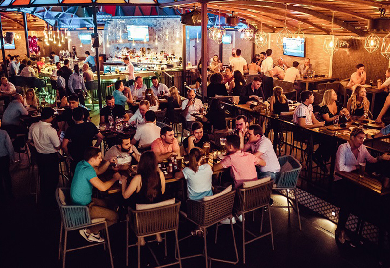 McGettigan's JLT is temperature testing customers prior to allowing entry McGettigan's JLT is temperature testing customers prior to allowing entry