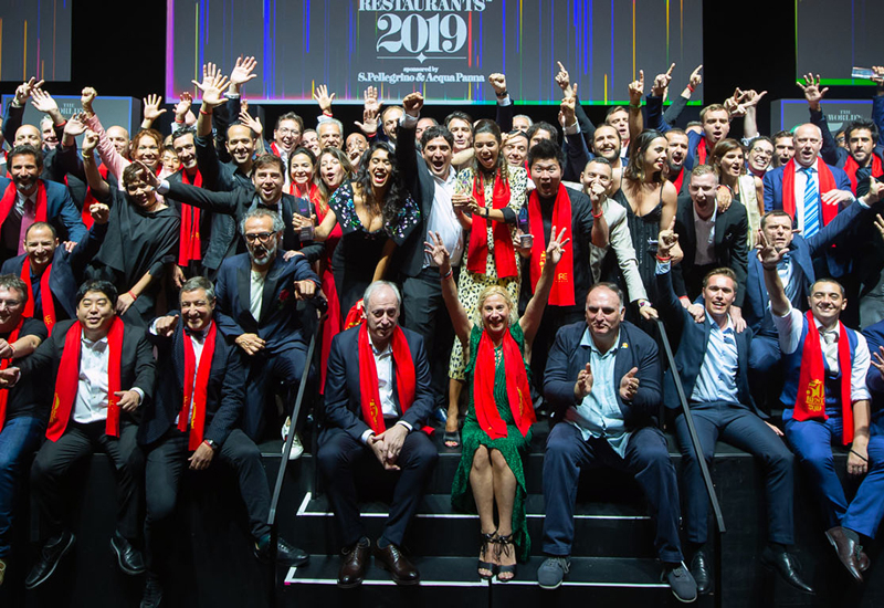 The 50 Best Restaurants 2019 awards The 50 Best Restaurants 2019 awards