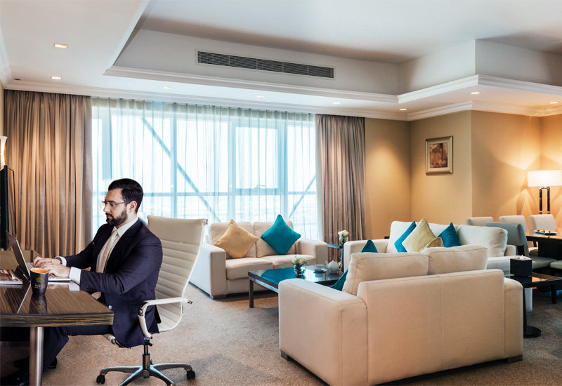 The facilities are targeted towards those intending to carry out remote business meetings The facilities are targeted towards those intending to carry out remote business meetings