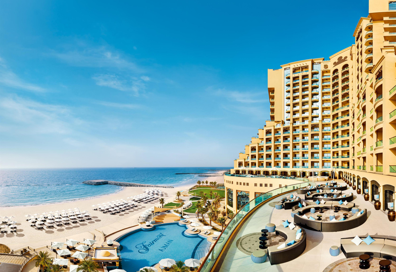 Fairmont Ajman's private beach has also reopened Fairmont Ajman's private beach has also reopened